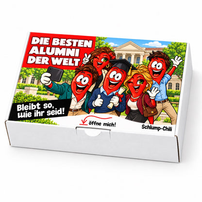 Die besten Alumni der Welt – Schrägansicht