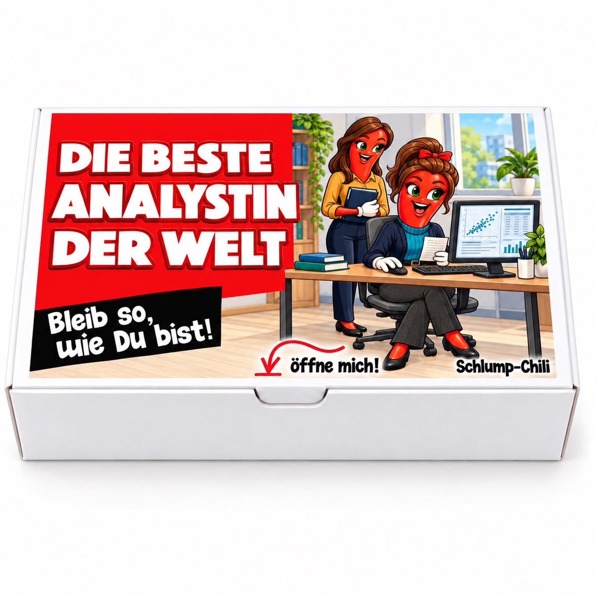 Die beste Analystin der Welt – Vorderansicht