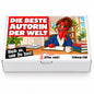 Die beste Autorin der Welt – Geschenkbox Vorderansicht