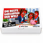 Die beste Bankkauffrau der Welt – weiße Geschenkbox, Vorderansicht