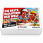 Die beste Bauleiterin der Welt – weiße Geschenkbox, Vorderansicht