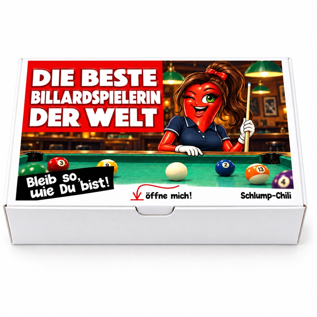 Die schärfste Billardspielerin der Welt - Ein witziges Geschenk!