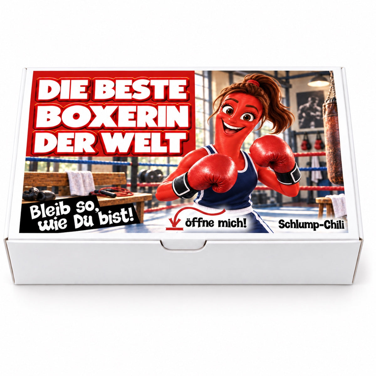 Die schärfste Boxerin der Welt - Ein witziges Geschenk!