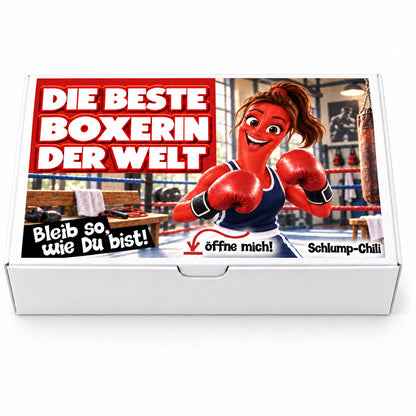 Die schärfste Boxerin der Welt - Ein witziges Geschenk!