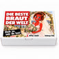 Die beste Braut der Welt – weiße Geschenkbox, Vorderansicht