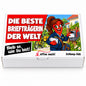 Die beste Briefträgerin der Welt – Geschenkbox Vorderansicht