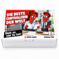 Die beste Controllerin der Welt – weiße Geschenkbox, Vorderansicht