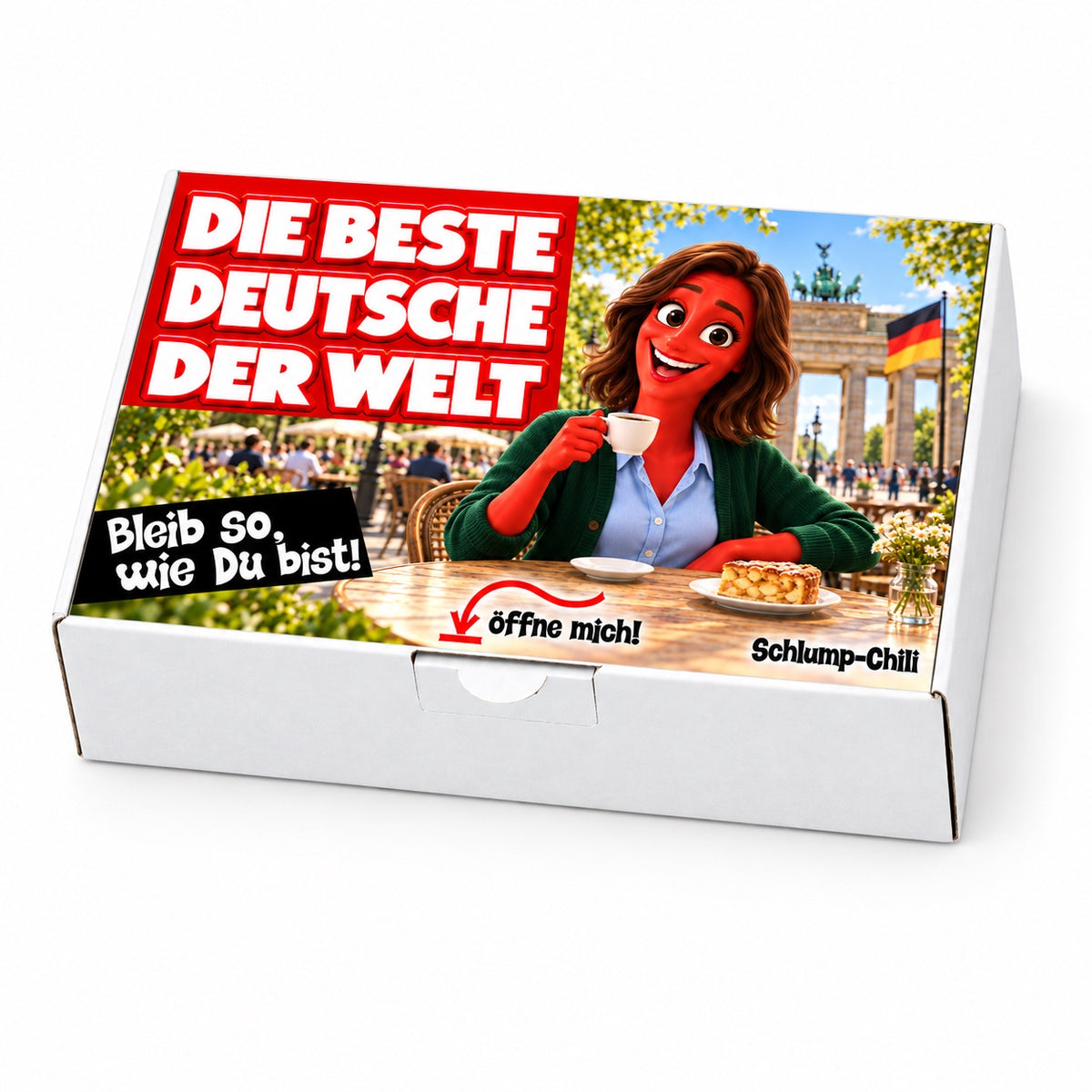 Die beste Deutsche der Welt – Schrägansicht
