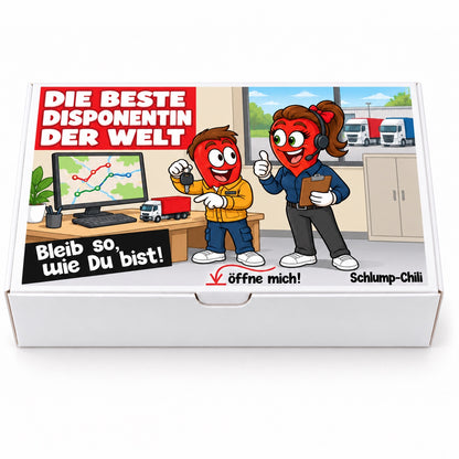 Die beste Disponentin der Welt – Vorderansicht
