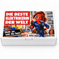Die beste Elektrikerin der Welt – weiße Geschenkbox, Vorderansicht