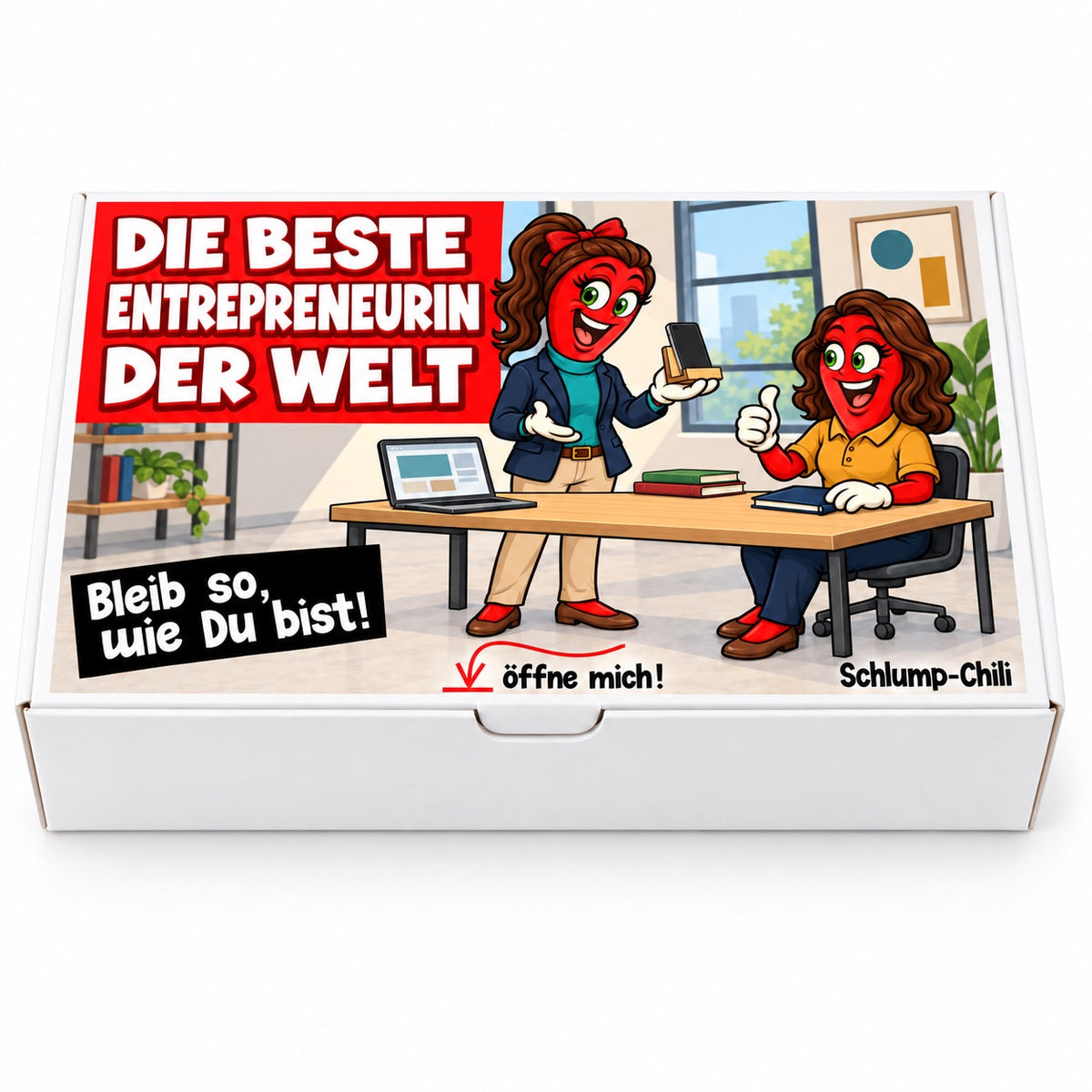 Die beste Entrepreneurin der Welt – Vorderansicht