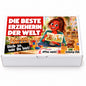Die beste Erzieherin der Welt – weiße Geschenkbox, Vorderansicht
