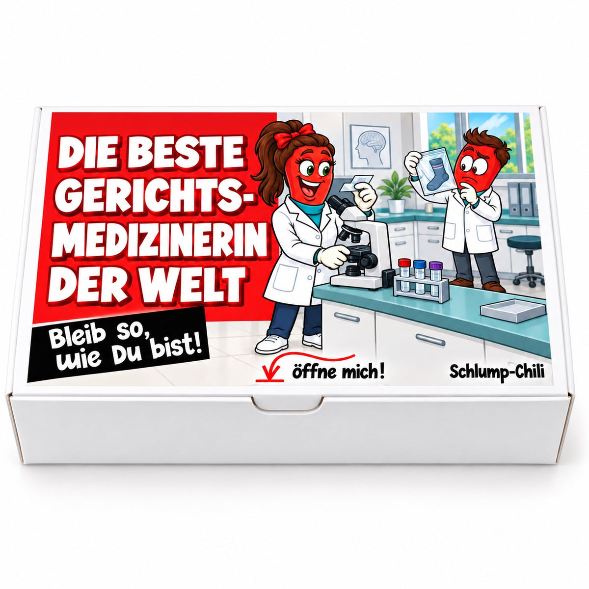 Die beste Gerichtsmedizinerin der Welt – Vorderansicht