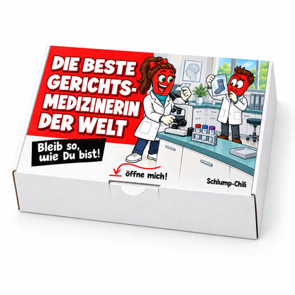 Die beste Gerichtsmedizinerin der Welt – Schrägansicht