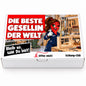 Die beste Gesellin der Welt – Geschenkbox Vorderansicht