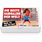Die schärfste Handballerin der Welt - Ein witziges Geschenk!