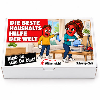 Die beste Haushaltshilfe der Welt – Vorderansicht