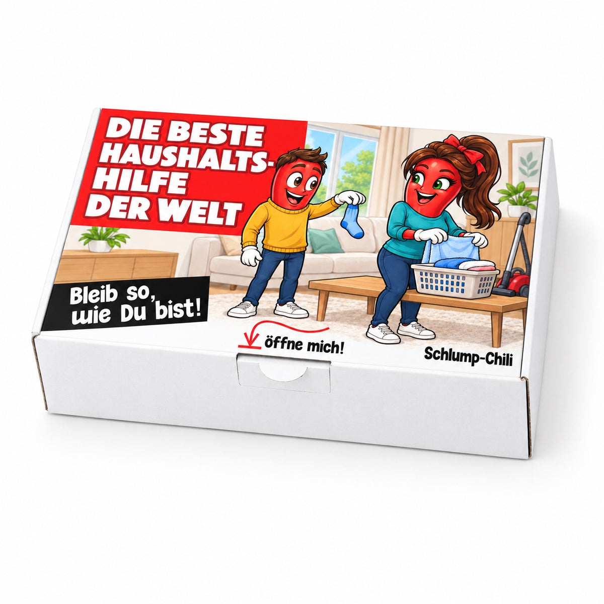 Die beste Haushaltshilfe der Welt – Schrägansicht