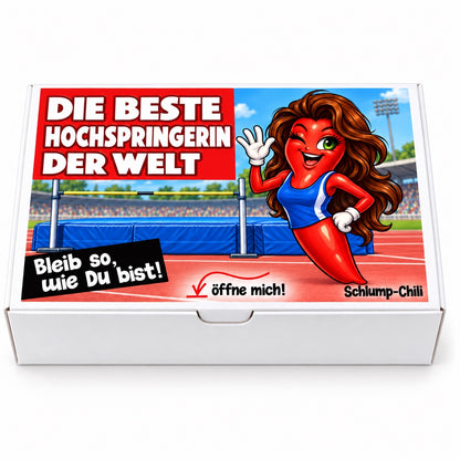 Die schärfste Hochspringerin der Welt - Ein witziges Geschenk!