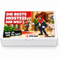 Die beste Hostess der Welt – Frontansicht der Chili-Geschenkbox