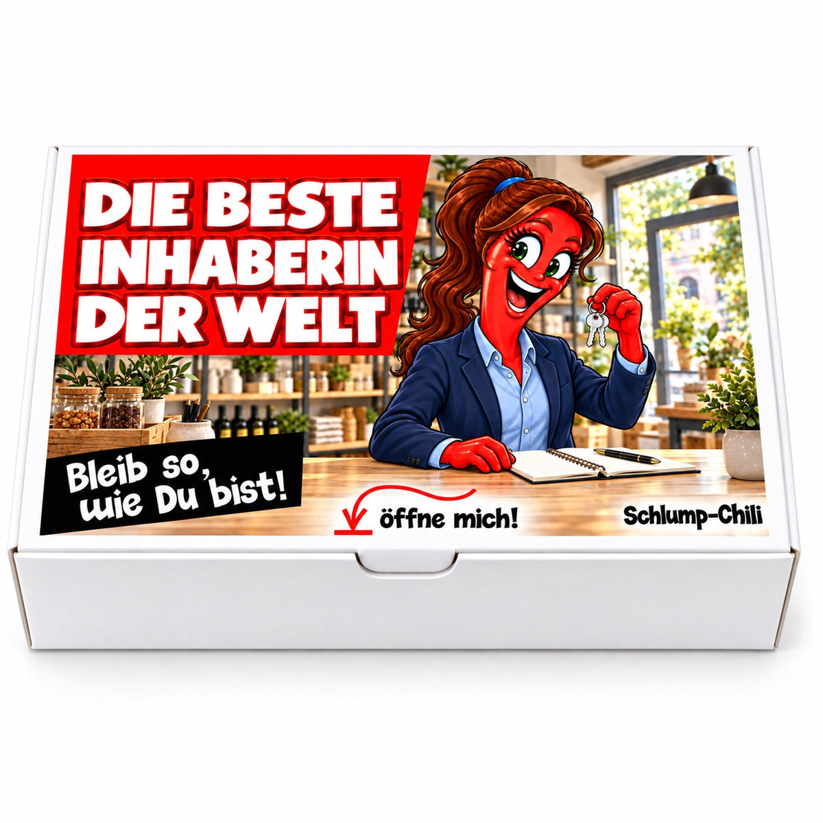 Die schärfste Inhaberin der Welt - Ein witziges Geschenk!