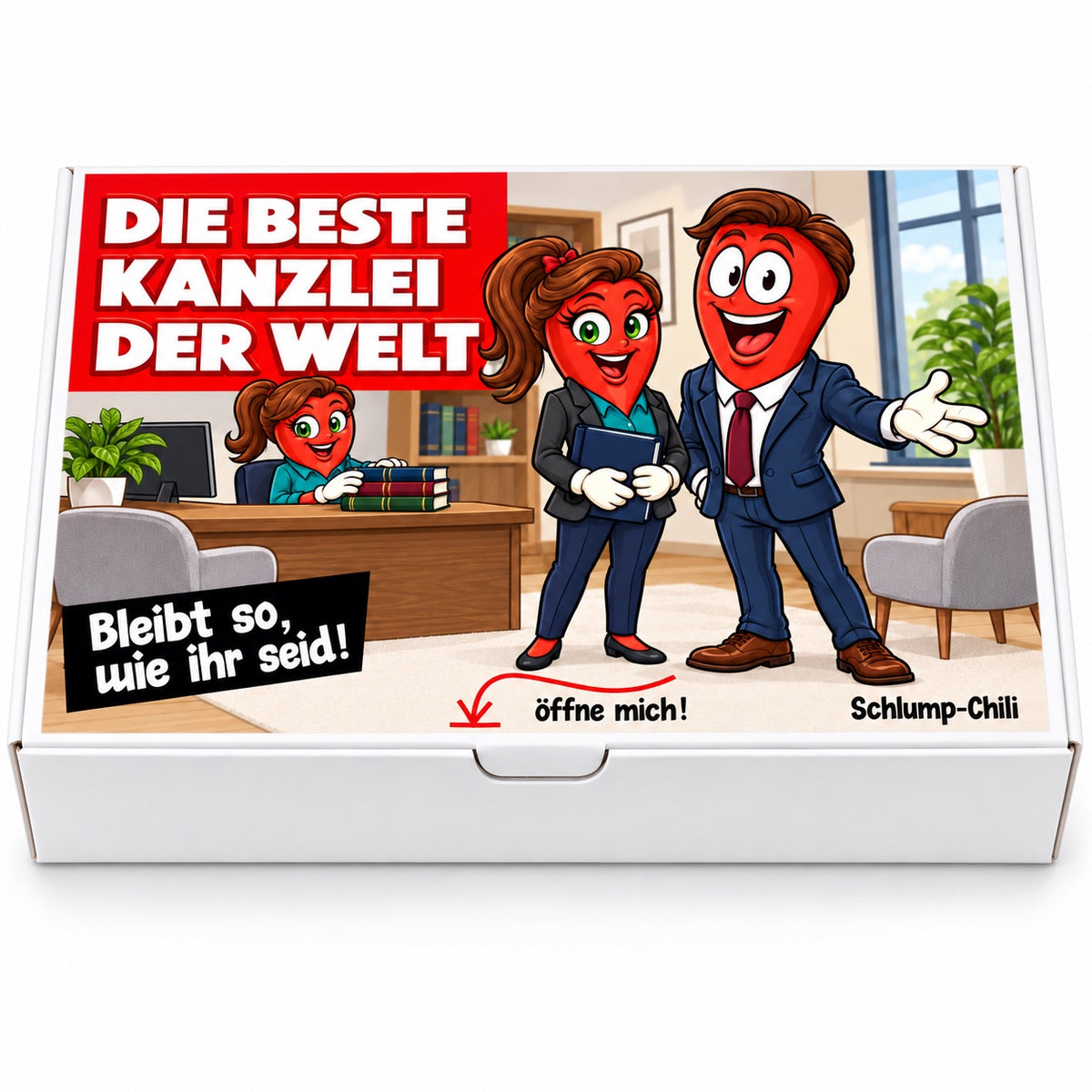 Die beste Kanzlei der Welt – Vorderansicht