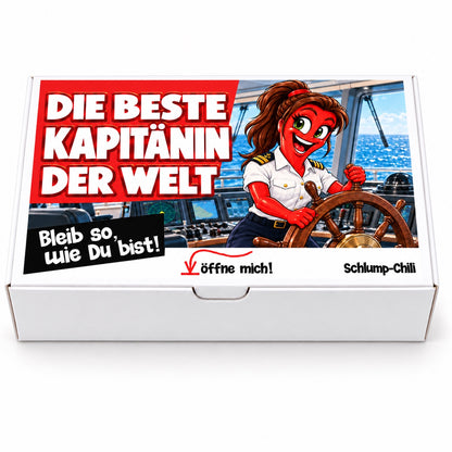 Die schärfste Kapitänin der Welt - Ein witziges Geschenk!
