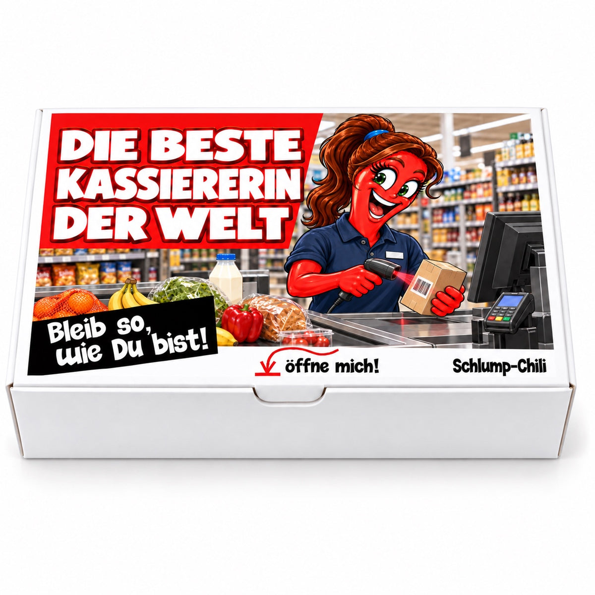 Die schärfste Kassiererin der Welt - Ein witziges Geschenk!