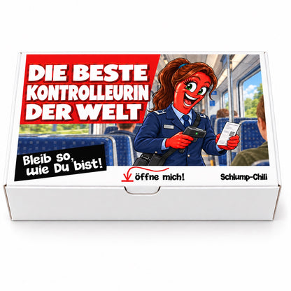 Die schärfste Kontrolleurin der Welt - Ein witziges Geschenk!
