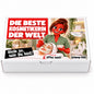 Die beste Kosmetikerin der Welt – Geschenkbox Vorderansicht