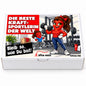 Die beste Kraftsportlerin der Welt – Frontansicht der Chili-Geschenkbox