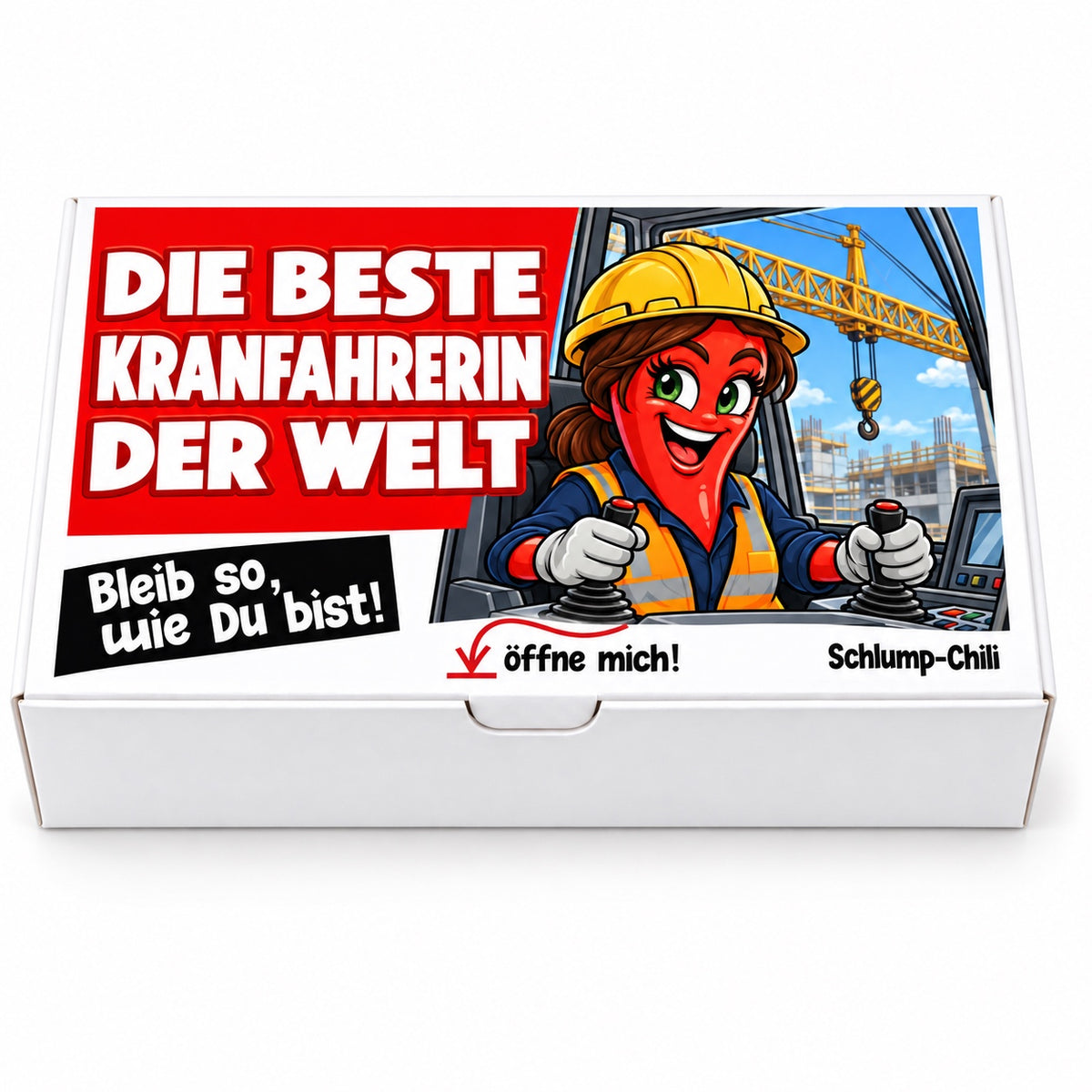 Die schärfste Kranfahrerin der Welt - Ein witziges Geschenk!