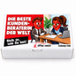 Die beste Kundenberaterin der Welt – Geschenkschachtel frontal