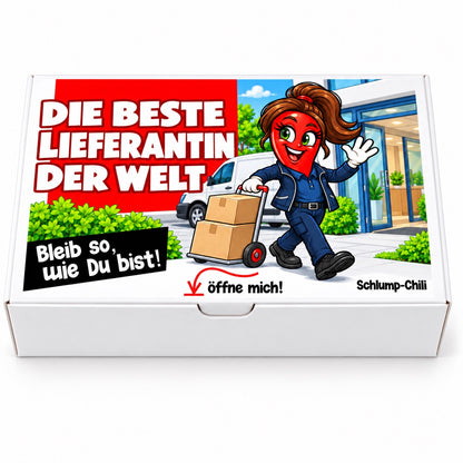 Die beste Lieferantin der Welt – Vorderansicht