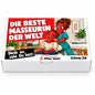 Die beste Masseurin der Welt – Geschenkbox Vorderansicht