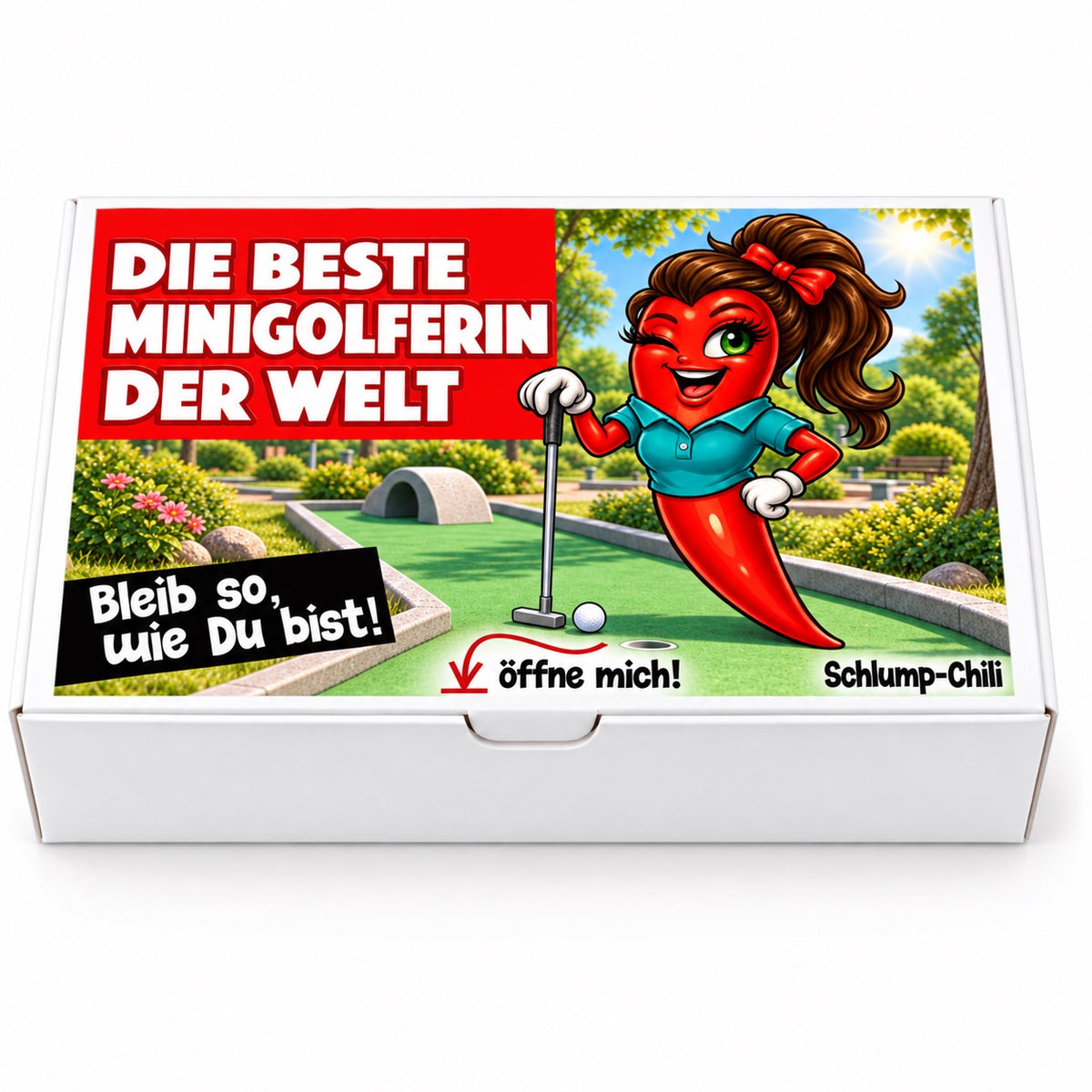 Die schärfste Minigolferin der Welt - Ein witziges Geschenk!