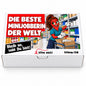 Die beste Minijobberin der Welt – Geschenkbox Vorderansicht