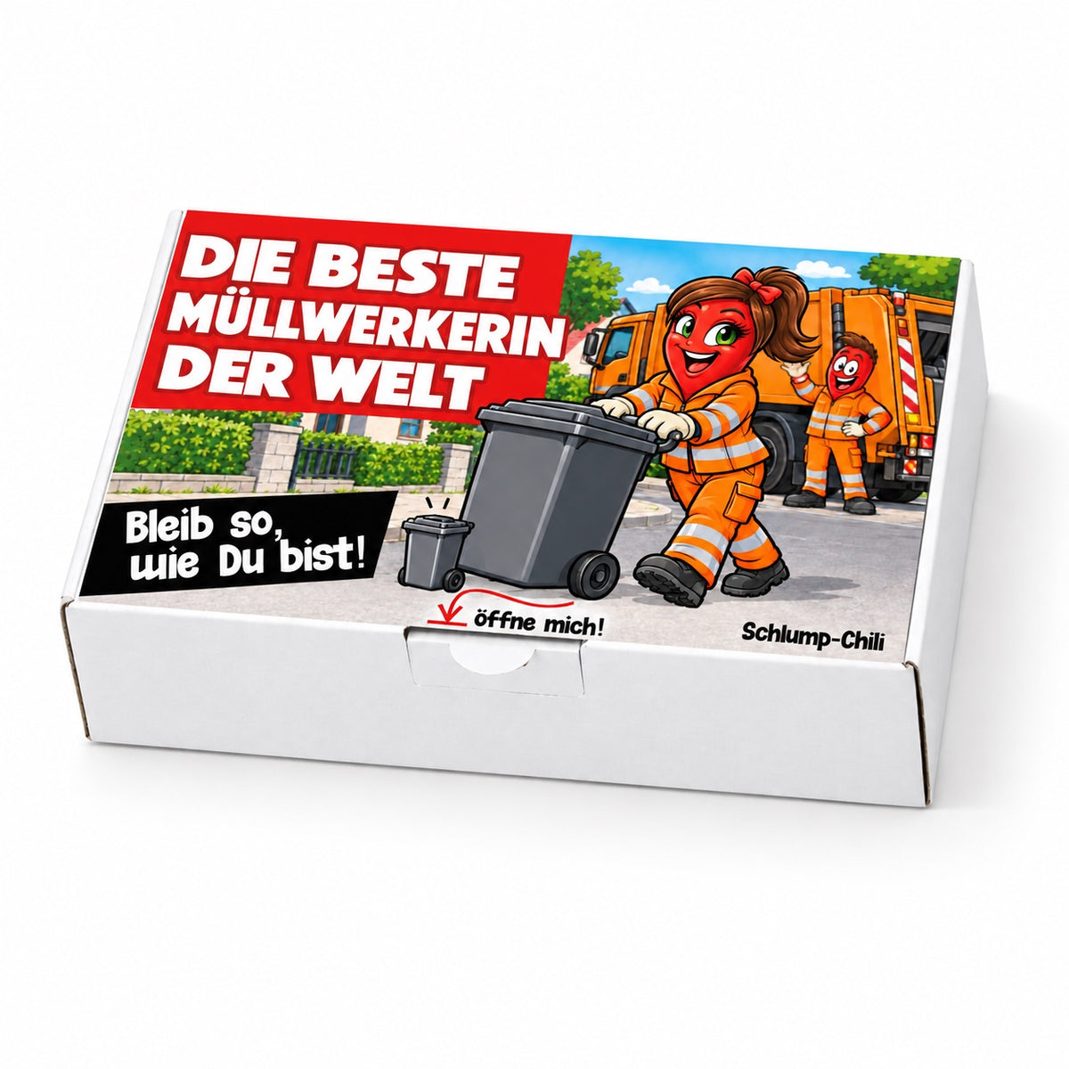 Die beste Müllwerkerin der Welt – Schachtel schräg