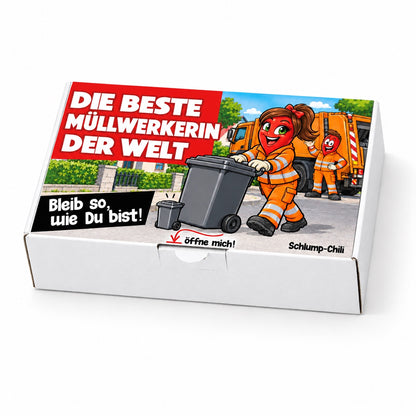 Die beste Müllwerkerin der Welt – Schachtel schräg