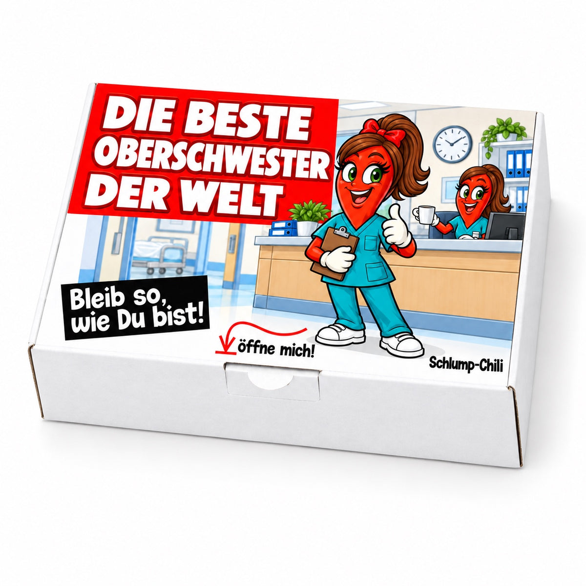 Die beste Oberschwester der Welt – Schrägansicht