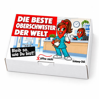 Die beste Oberschwester der Welt – Schrägansicht