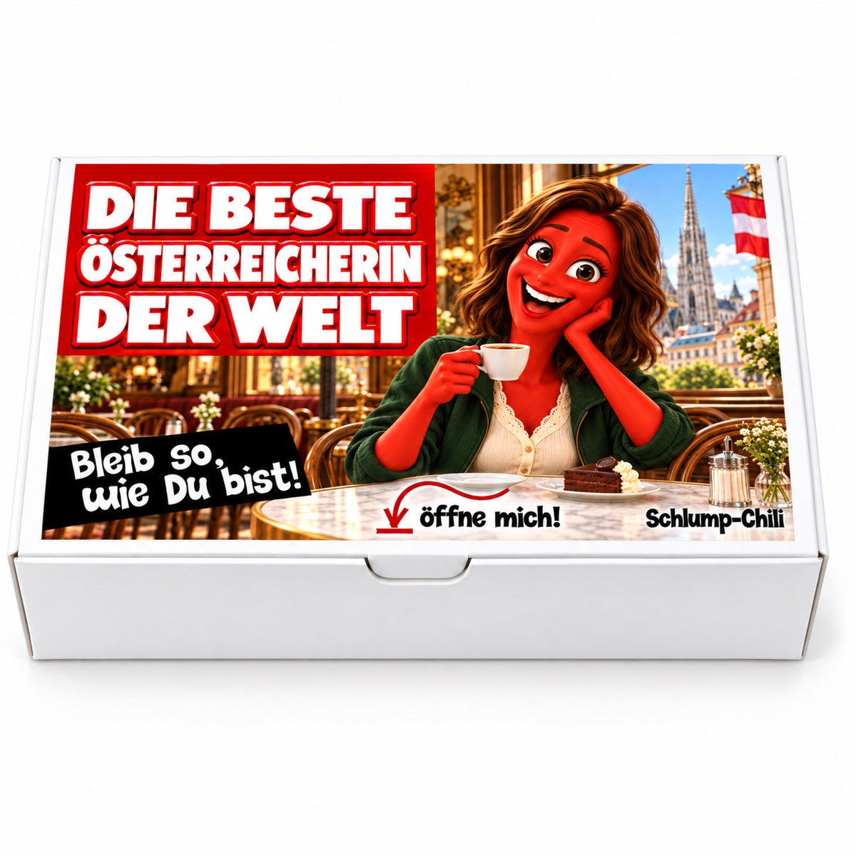 Die schärfste Österreicherin der Welt - Ein witziges Geschenk!
