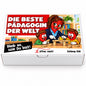 Die beste Pädagogin der Welt – Geschenkbox Vorderansicht