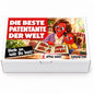 Die beste Patentante der Welt – weiße Geschenkbox, Vorderansicht