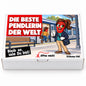 Die beste Pendlerin der Welt – Vorderansicht