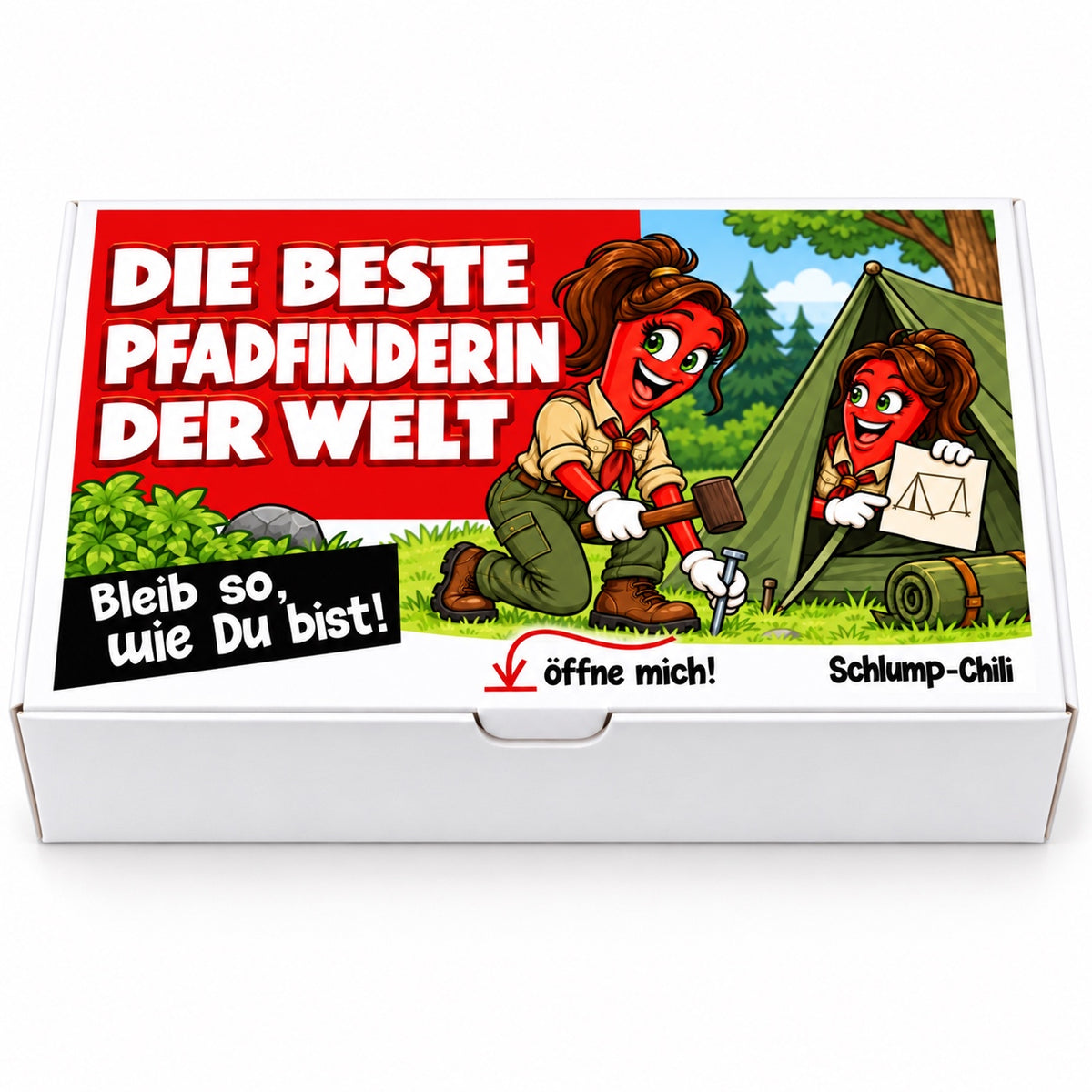 Die beste Pfadfinderin der Welt – Vorderansicht