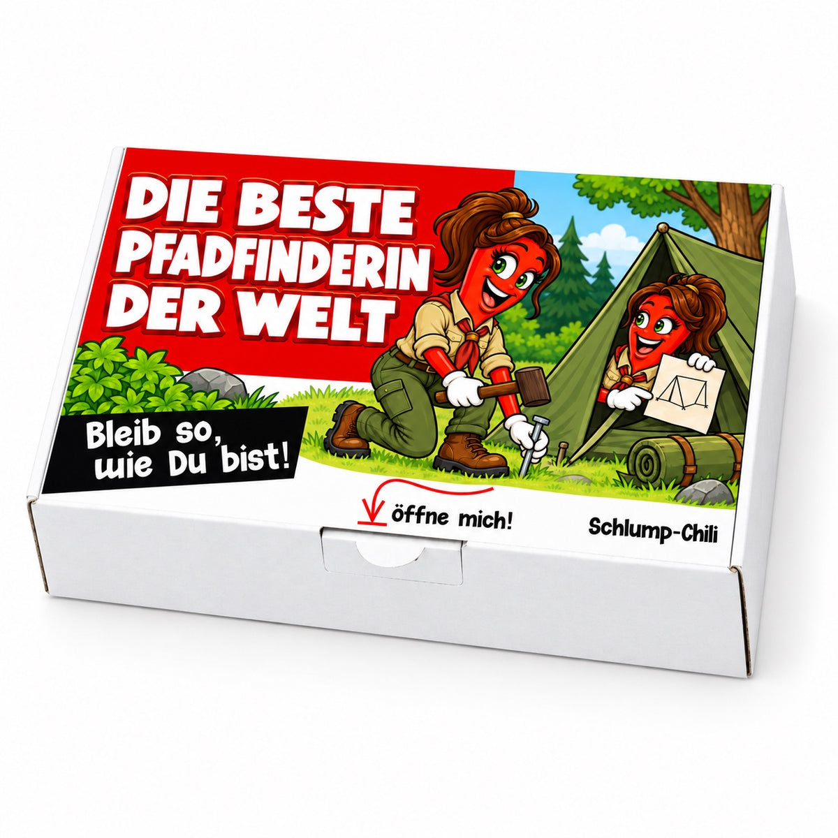 Die beste Pfadfinderin der Welt – Schrägansicht