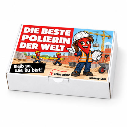 Die beste Polierin der Welt – Schachtel schräg