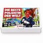 Die beste Polizistin der Welt – weiße Geschenkbox, Vorderansicht