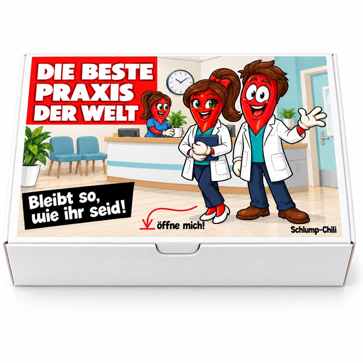Die beste Praxis der Welt – Vorderansicht